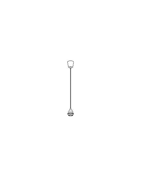 LA CASE DE COUSIN PAUL - Simple pendant luminaire - Different colors