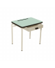 LES GAMBETTES REGINE - Vintage Design school desk for kids 2-7 y.o. - Mint green