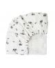 CHARLIE CRANE - Draps housse Rose in April Faon pour lit MUKA - 70 x 90 cm