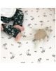 CHARLIE CRANE - Rose in April Fawn Fitted Sheet for MUKA Bed - 70 x 140 cm