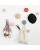 MUUTO - THE DOTS - Set de 5 patères - Gris