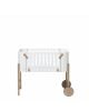 Oliver Furniture - Multi-function Baby Bed - Co-Sleeper, Cradle, Bench Conversion Kit included - White/Oak