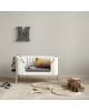 Oliver Furniture - Lit bébé Multi-fonction - Cododo Berceau et Banc - Kit de conversion compris