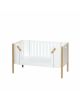 Oliver Furniture - Multi-function Baby Bed - Co-Sleeper, Cradle, Bench Conversion Kit included - White/Oak