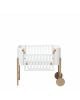 Oliver Furniture - Lit bébé Multi-fonction - Cododo Berceau et Banc - Kit de conversion compris