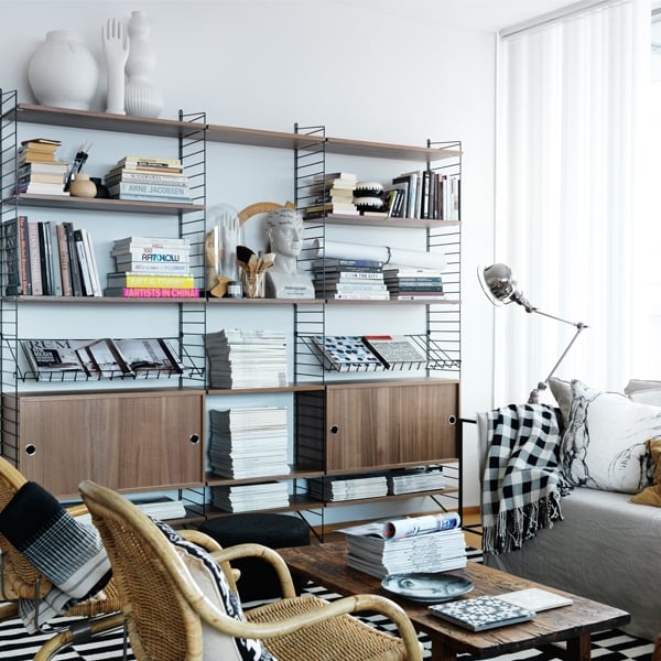STRING scandinavian design shelving system