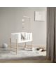 Oliver Furniture - Lit bébé Multi-fonction - Cododo Berceau et Banc - Kit de conversion compris