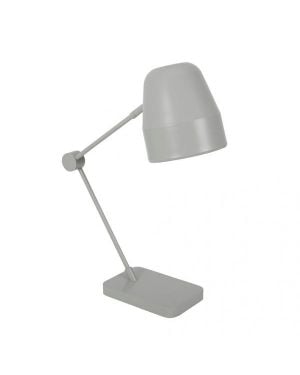SEBRA -Lampe de bureau design - Métal gris