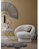 BLOOMINGVILLE - Fauteuil Lounge Ted - Blanc