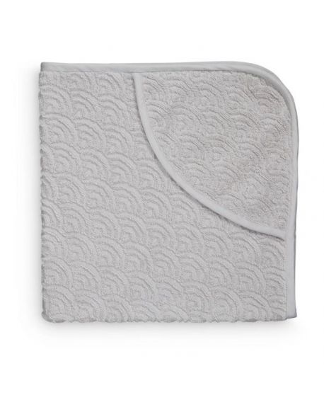 CAM CAM COPENHAGEN - Baby Towel Hooded - Grey - 105*105