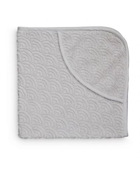 CAM CAM COPENHAGEN - Baby Towel Hooded - Grey - 105*105