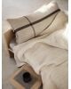 FERM LIVING - Coussin - Calm Cushion 40x90 cm - Camel/Noir