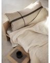 Ferm LIVING - Calm Cushion 40x90 cm - Camel/Black