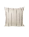 Ferm LIVING - Calm Cushion 80x80 cm - Camel/Black