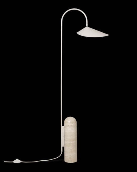 Ferm LIVING - Arum Floor Lamp - Cashmere