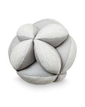 CAM CAM COPENHAGEN - Organic Cotton Baby Grab Ball - Grey Wave