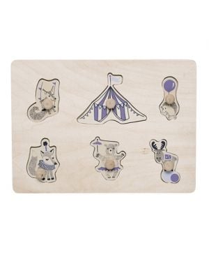 BLOOMINGVILLE - Voiturettes en Bois - Pack de 6