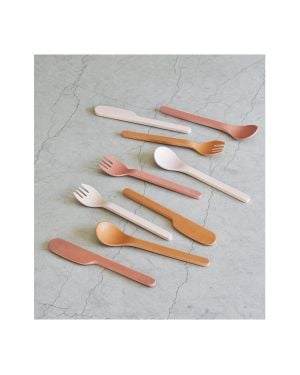 Liewood - Couverts Frederikke - lot de 9 - Rose