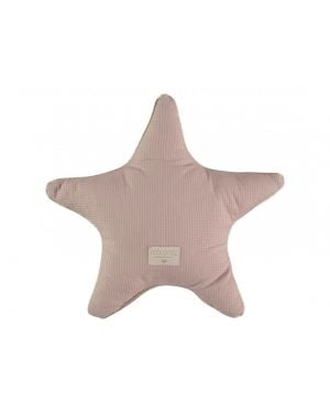 Nobodinoz - Coussin étoile Aristote - misty pink