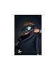 Nobodinoz - Superhero eco-velvet costume bloom pink