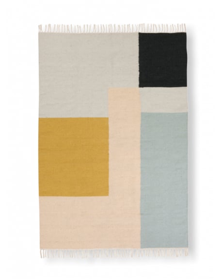 FERM LIVING - Tapis Kelim - Squares