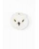 WILD & SOFT - Trophée en peluche - Tête d'ours polaire - Basile