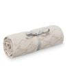 CAM CAM COPENHAGEN - Couverture en tricot feuille 80x100cm - GOTS - Sable