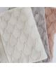 CAM CAM COPENHAGEN - Leaf Knit Blanket 80x100cm - GOTS - Sand