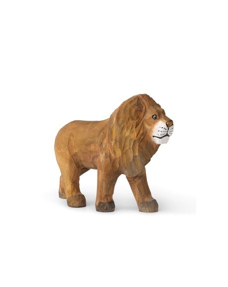 FERM LIVING KIDS - Figurine Lion sculpté à la main