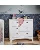 LEANDER - Chest of drawers white