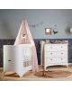 LEANDER - Chest of drawers white