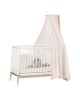 LEANDER Flèche de lit bébé Linea/Luna, Chêne
