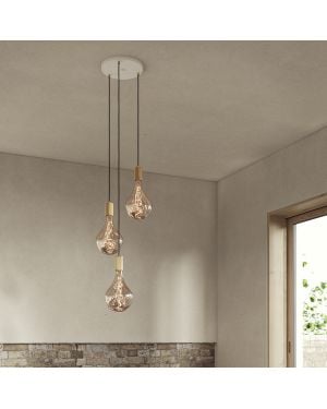 Tala - Ceiling plate without pendants, fitted for UK/EU usage