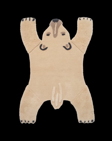 FERM LIVING KIDS - Tapis - Ours Polaire