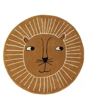 Oyoy - LION RUG - CARAMEL