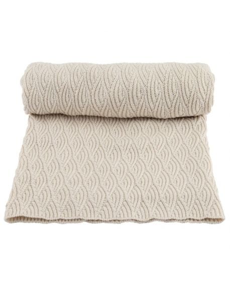 Konges Sløjd - BLANKET POINTELLE - OFF WHITE - 100x70 cm