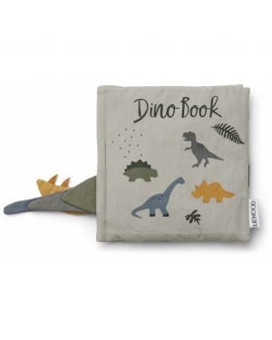 Liewood - Livre Dennis dino - Dove bleu mix