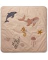 Liewood - Tapis d'éveil Glenn - Sea creature rose mix