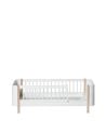 Oliver Furniture - Wood Mini+ junior bed - 68x162cm - white/oak
