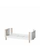 Oliver Furniture - Wood Mini+ junior bed - 68x162cm - white/oak