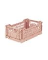 HAY - Cagette pliable - Moyenne - Rose