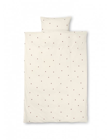 FERM LIVING - Parure de Lit Junior - Lapin Rose