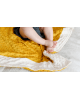 Elva Senses - Baby Mustard & White Sensory Bubble Blanket