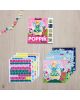 Poppik - Cartes Stickers Animaux - Pack de 6