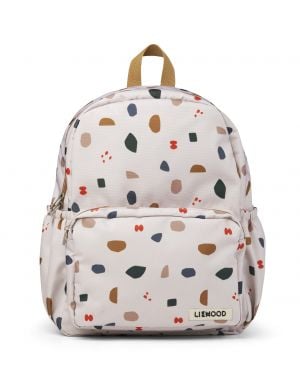 Liewood - Sac à dos James Grand - Geometric foggy mix