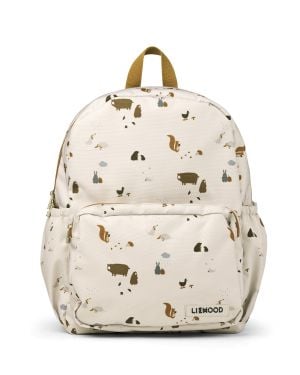 Liewood - Sac à dos James Grand - Animaux sable mix