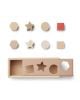 Liewood - Puzzle en bois Midas - Geometric rose toscane
