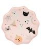 Meri Meri - Assiettes Pastel Halloween Grandes - Pack de 8