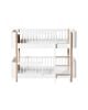 OLIVER FURNITURE - Wood Mini+ Low Bunk Bed, White/Oak