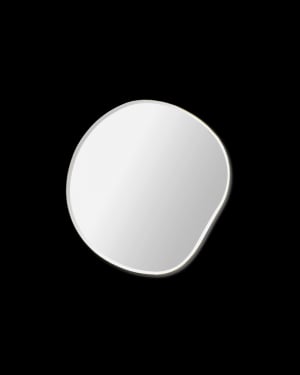 FERM LIVING - Miroir Pond - Petit - Laiton